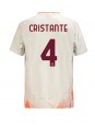 AS Roma Bryan Cristante #4 Auswärtstrikot 2024-25 Kurzarm